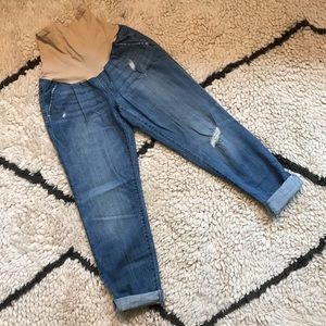 New Maternity Blue Wash Jeans